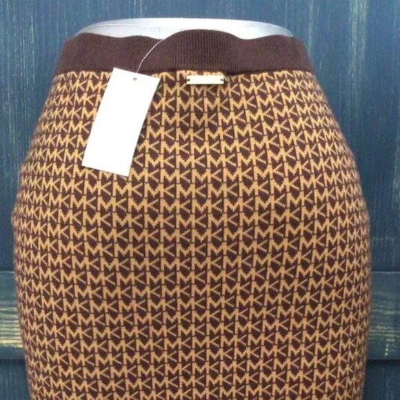 Michael Kors Women Skirt Small Pull on Warm Winter Stretch NWT - Picture 7 of 12